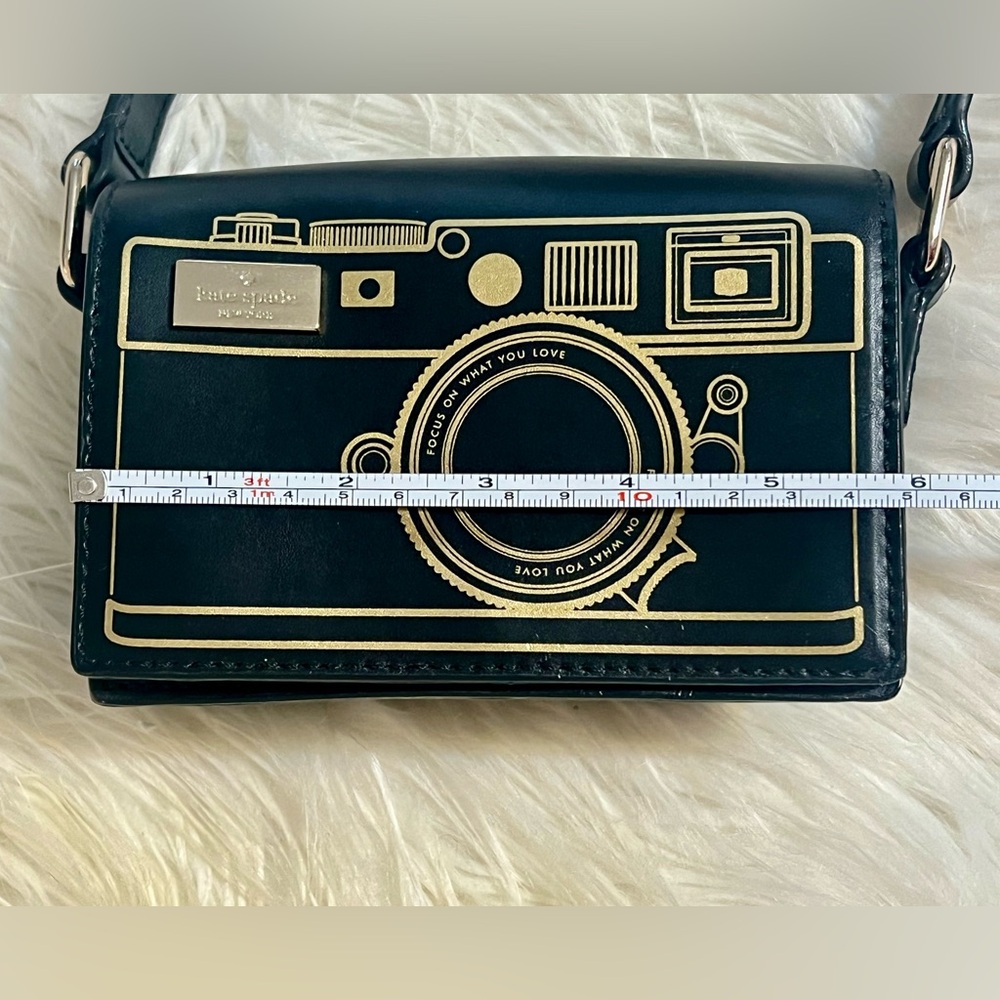 Kate Spade Lemon Street Gwen Camera Crossbody Bag Fun Photography Mini Purse - Picture 11 of 12